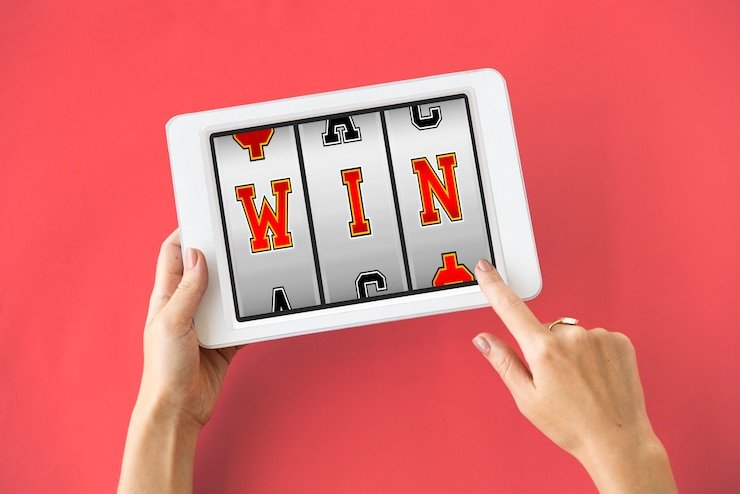 Ilustrasi pengguna melakukan proses login dengan aman di perangkat digital